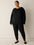 Eileen Fisher Long Crew Neck Sweatshirt