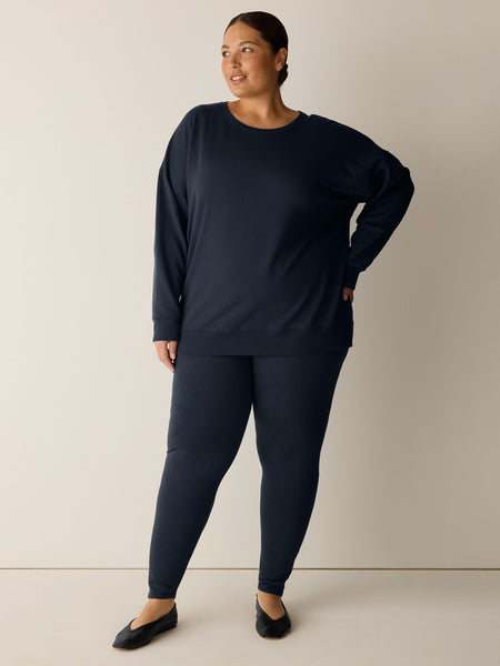 Eileen Fisher Long Crew Neck Sweatshirt