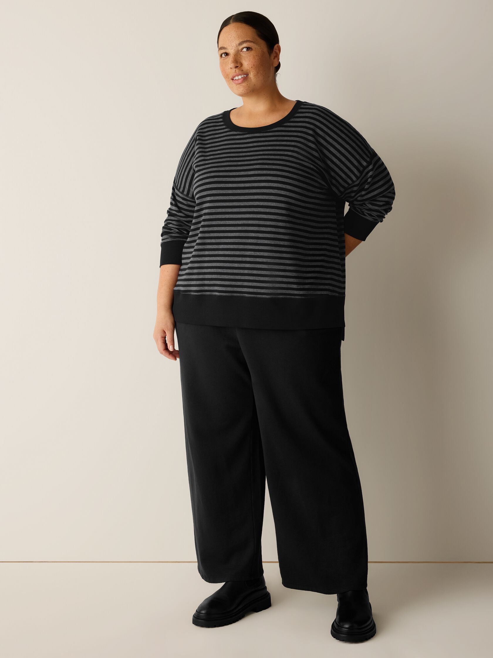 (Pre-Order) Eileen Fisher Crew Neck Top