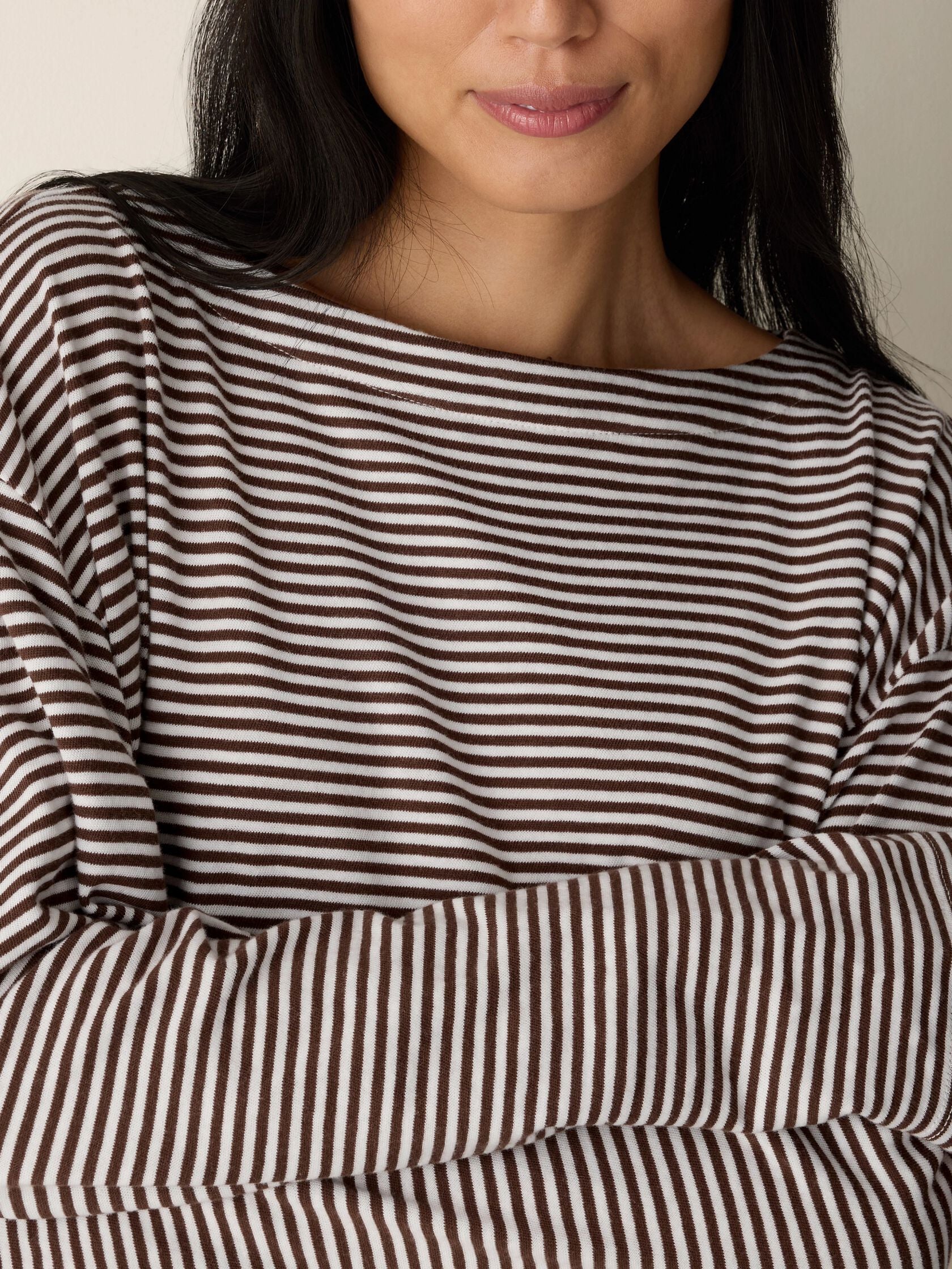(Pre-Order) Eileen Fisher Bateau Neck Top