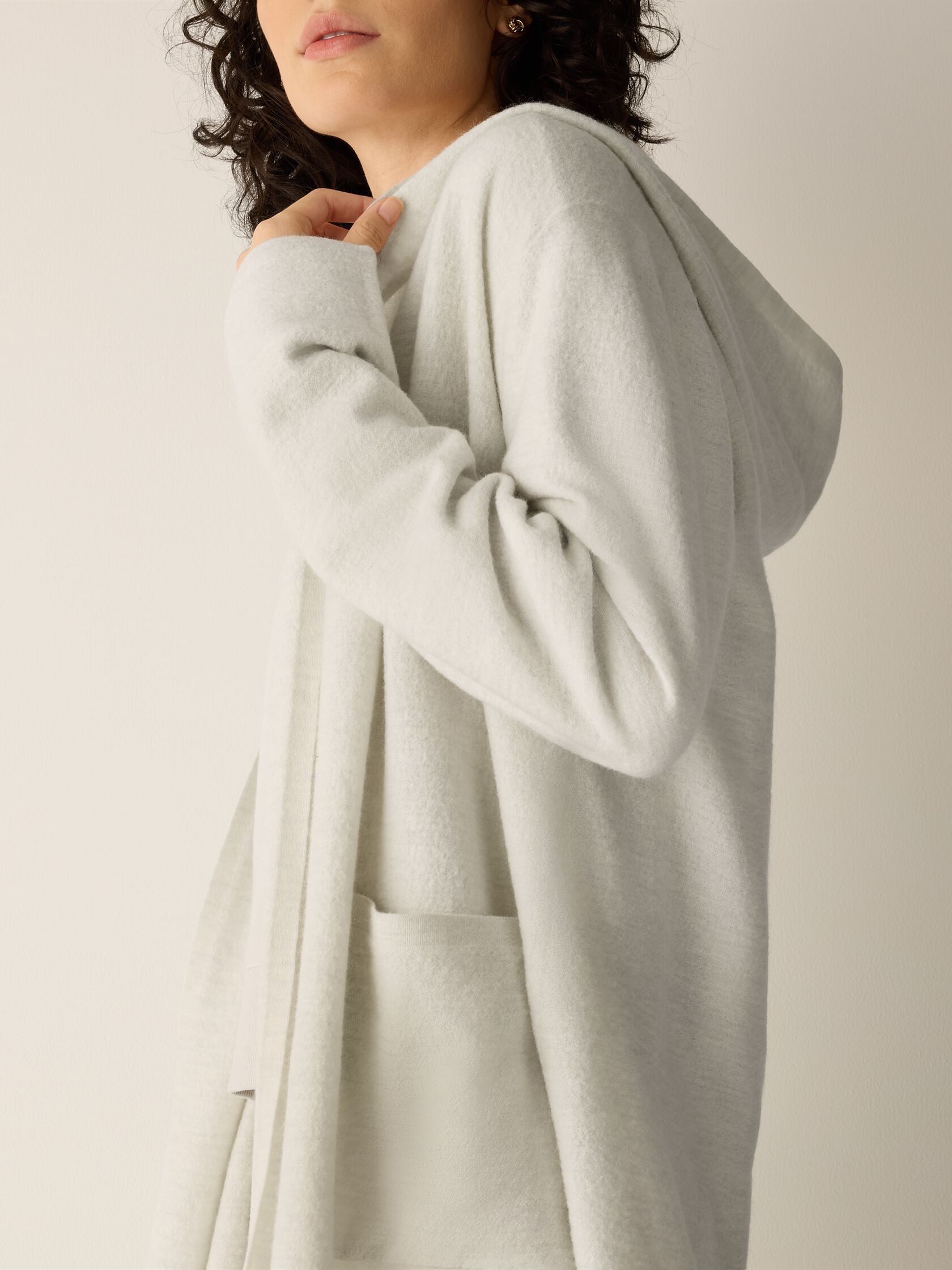 (Pre-Order) Eileen Fisher Hooded Cardigan
