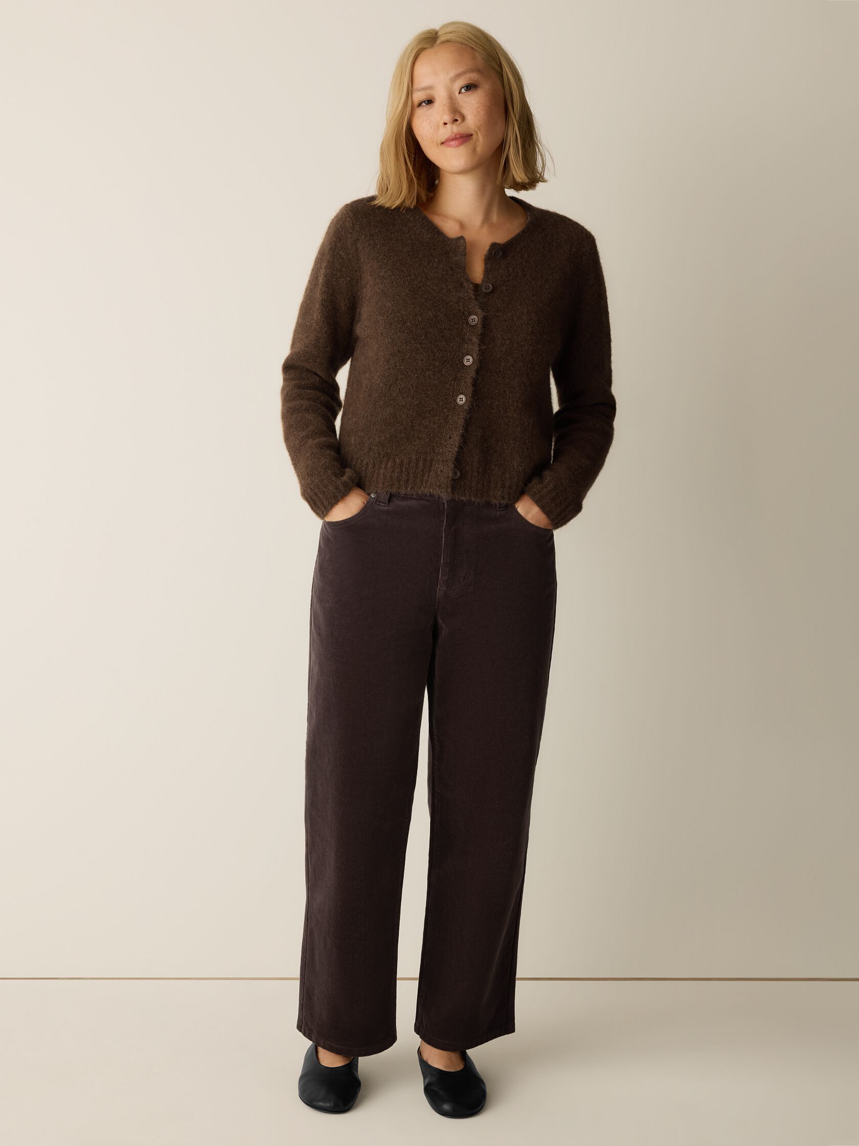 (Pre-Order) Eileen Fisher Straight Ankle Jean