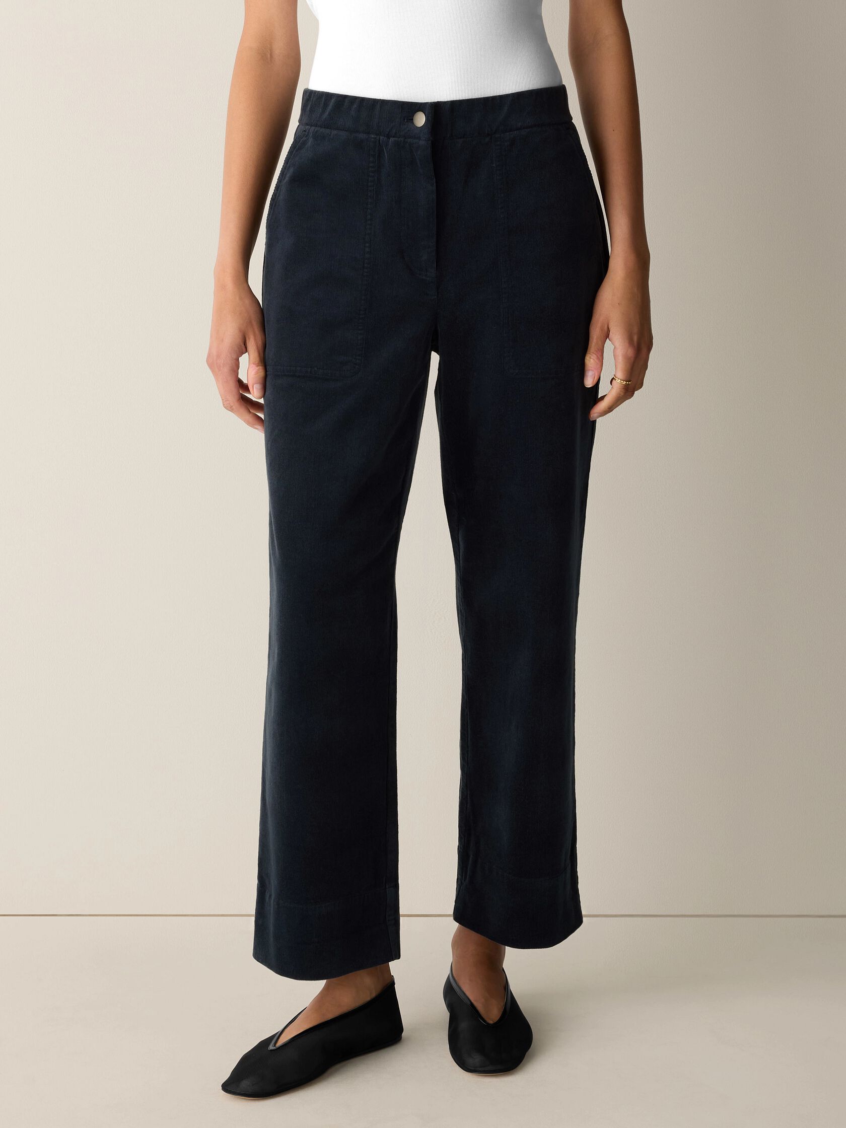(Pre-Order) Eileen Fisher Ankle Straight Pant