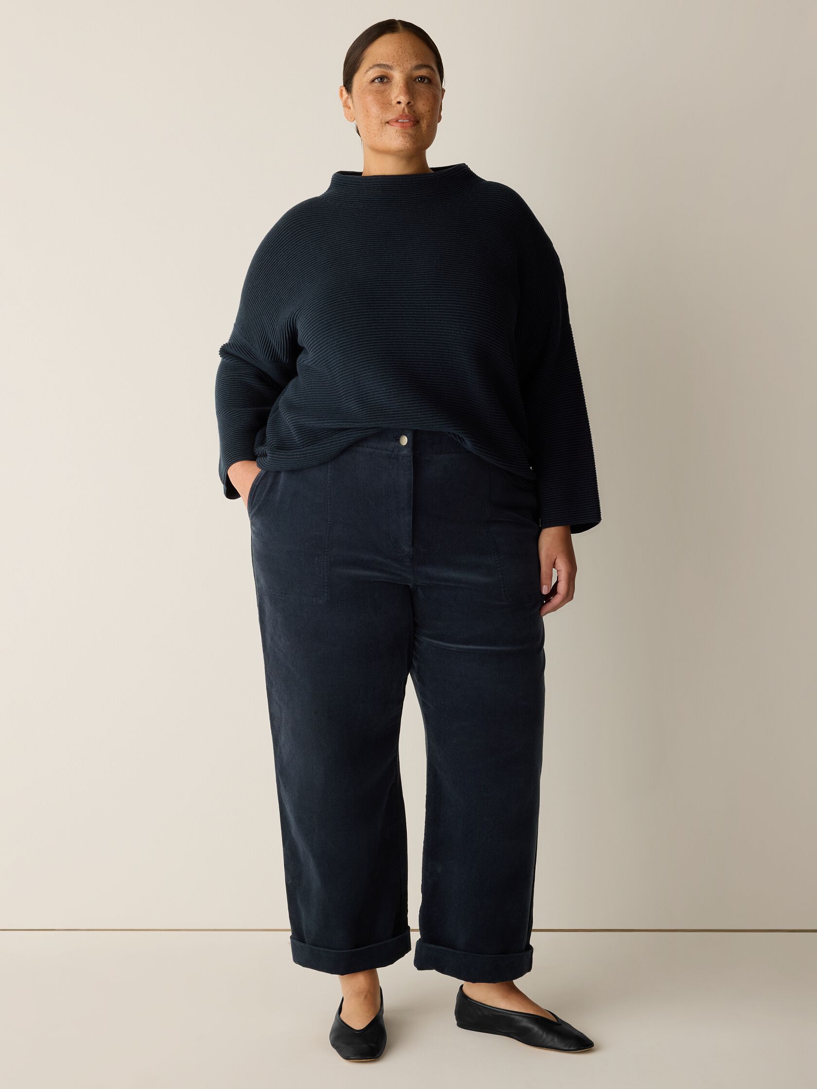 Eileen Fisher Ankle Straight Pant