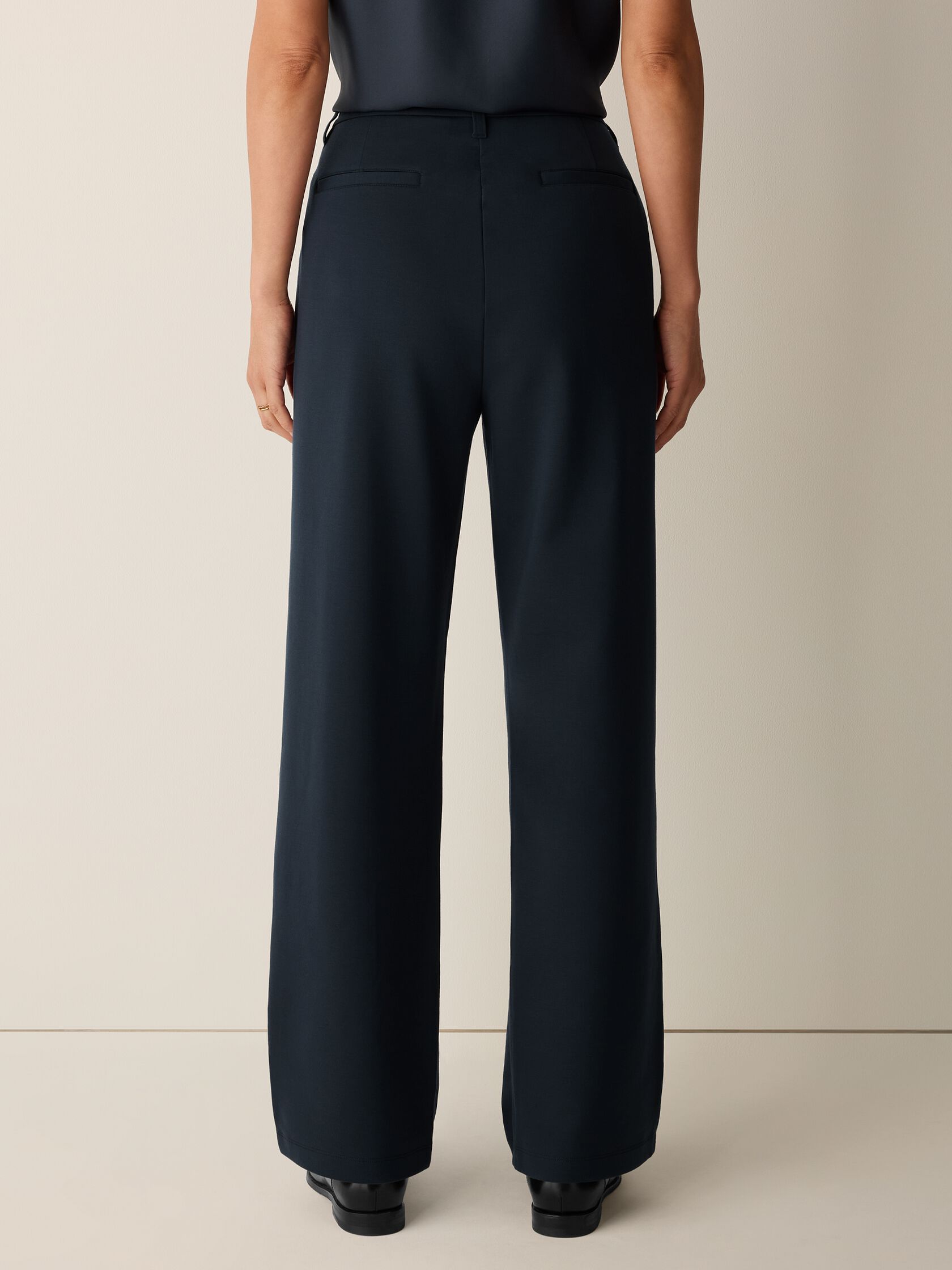 (Pre-Order) Eileen Fisher High Waisted Straight Trouser