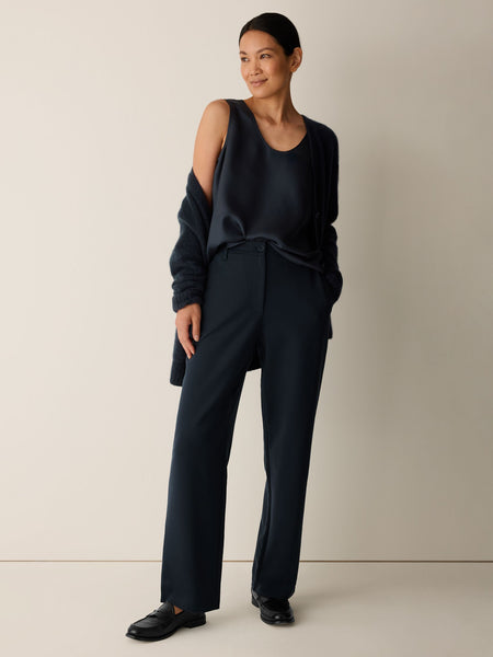 (Pre-Order) Eileen Fisher High Waisted Straight Trouser