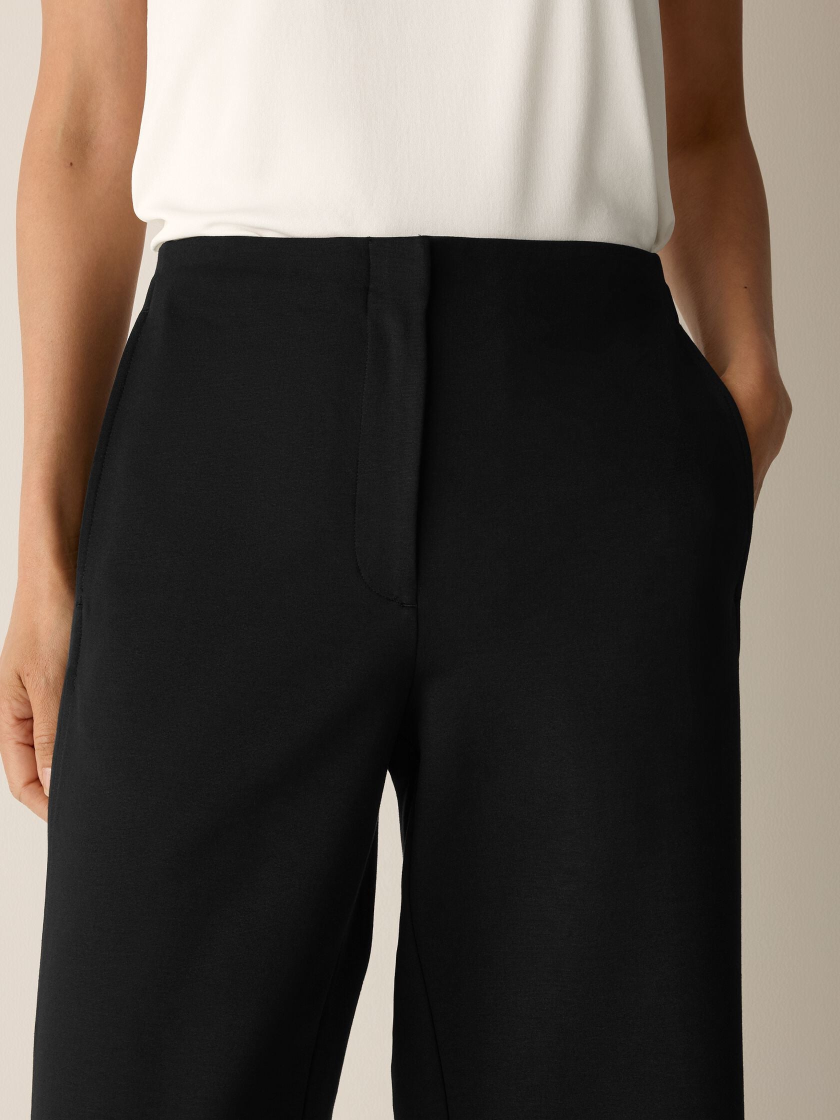 (Pre-Order) Eileen Fisher Roomy Wide Ankle Pant