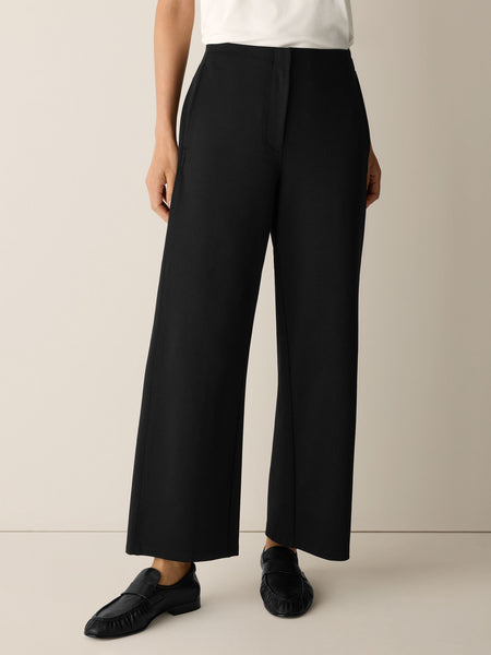 (Pre-Order) Eileen Fisher Roomy Wide Ankle Pant
