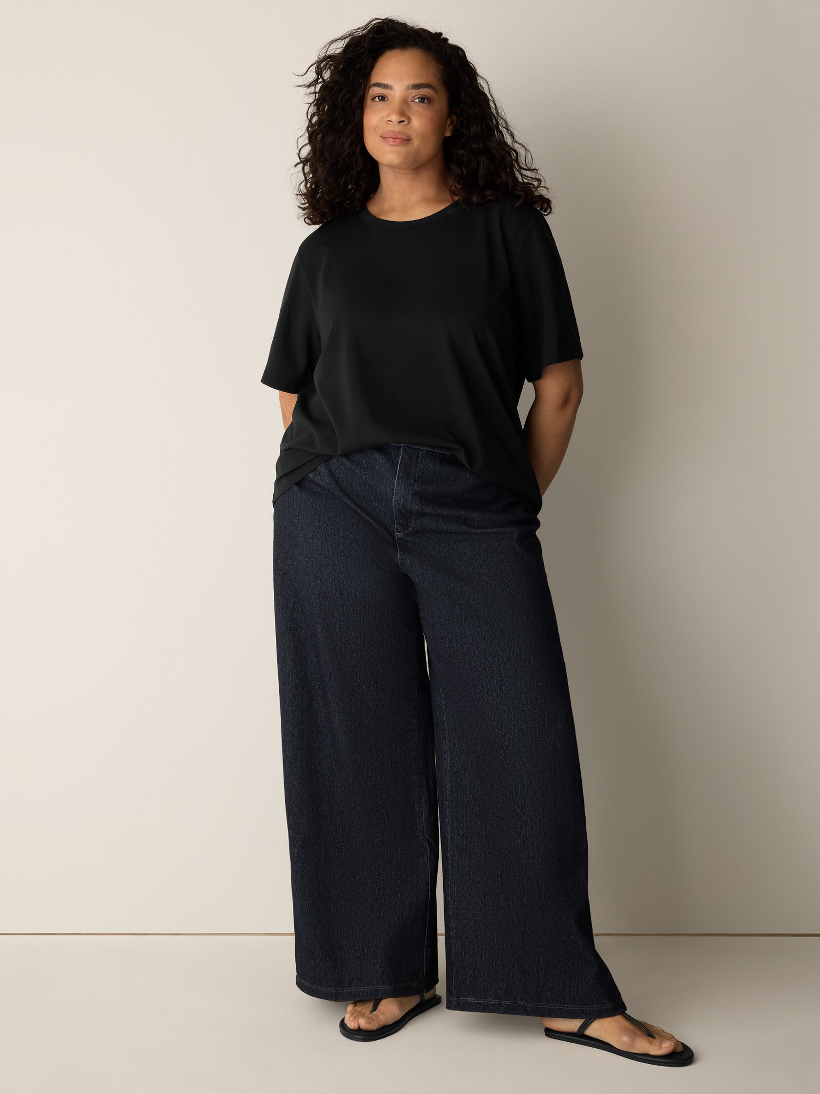 (Pre-Order) Eileen Fisher Crew Neck Relaxed Tee
