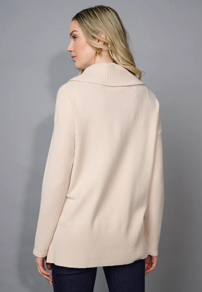 Picadilly Cowl Neck Sweater with Pockets