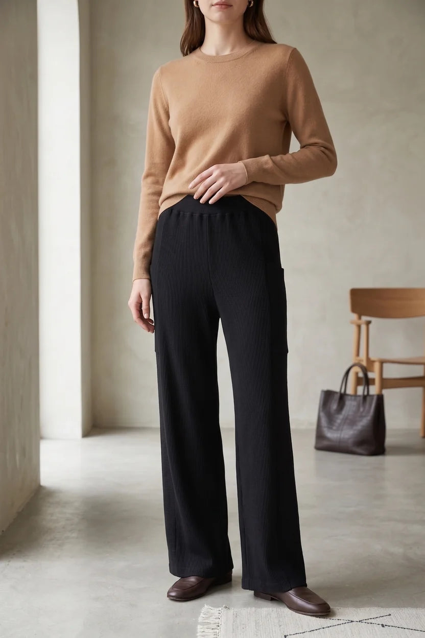 Wild Palms Luxe Wide Leg PO Pant