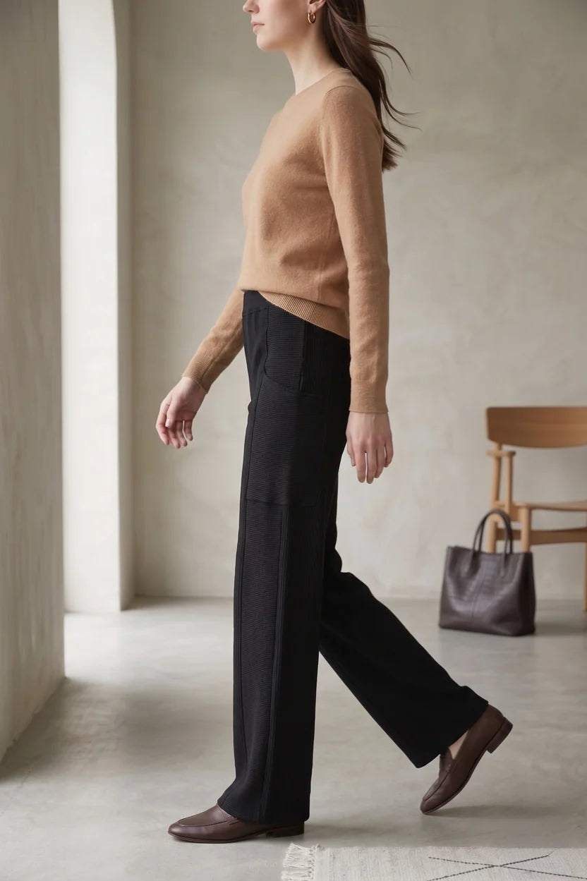 Wild Palms Luxe Wide Leg PO Pant