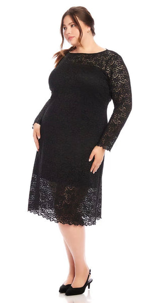 Karen Kane Column Lace Dress