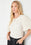 Karen Kane Puff Sleeve Textured Top