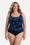 Longitude Wrap Sash Tank One Piece Swimsuit