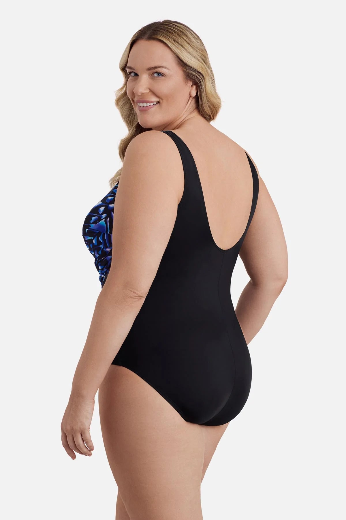Longitude Wrap Sash Tank One Piece Swimsuit