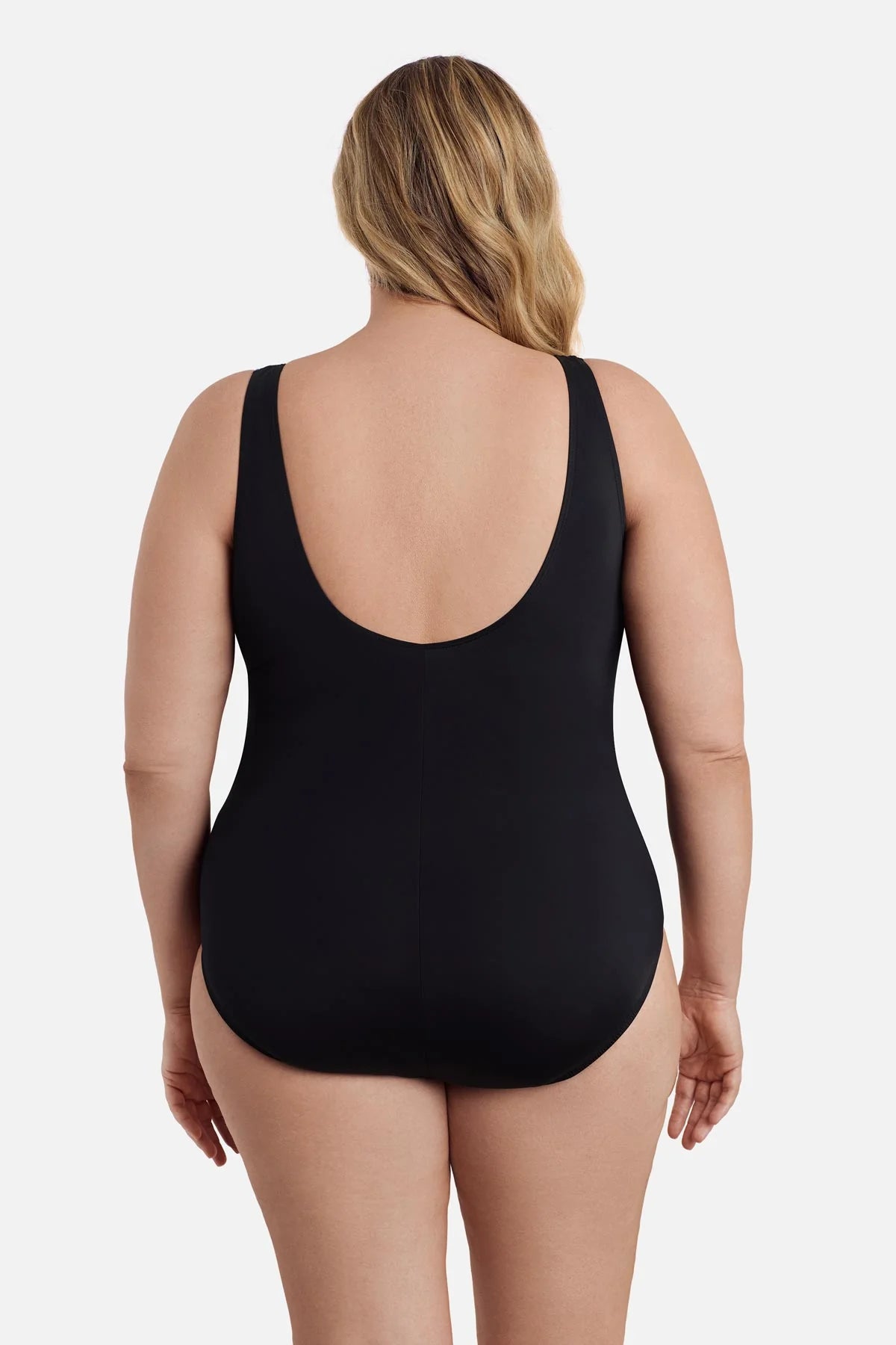 Longitude Side Twist Tank One Piece Swimsuit