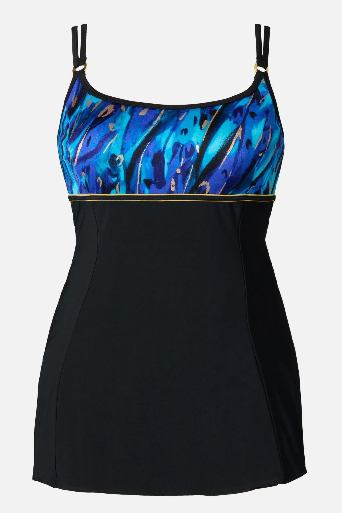 Longitude Empire Seam Swim Dress