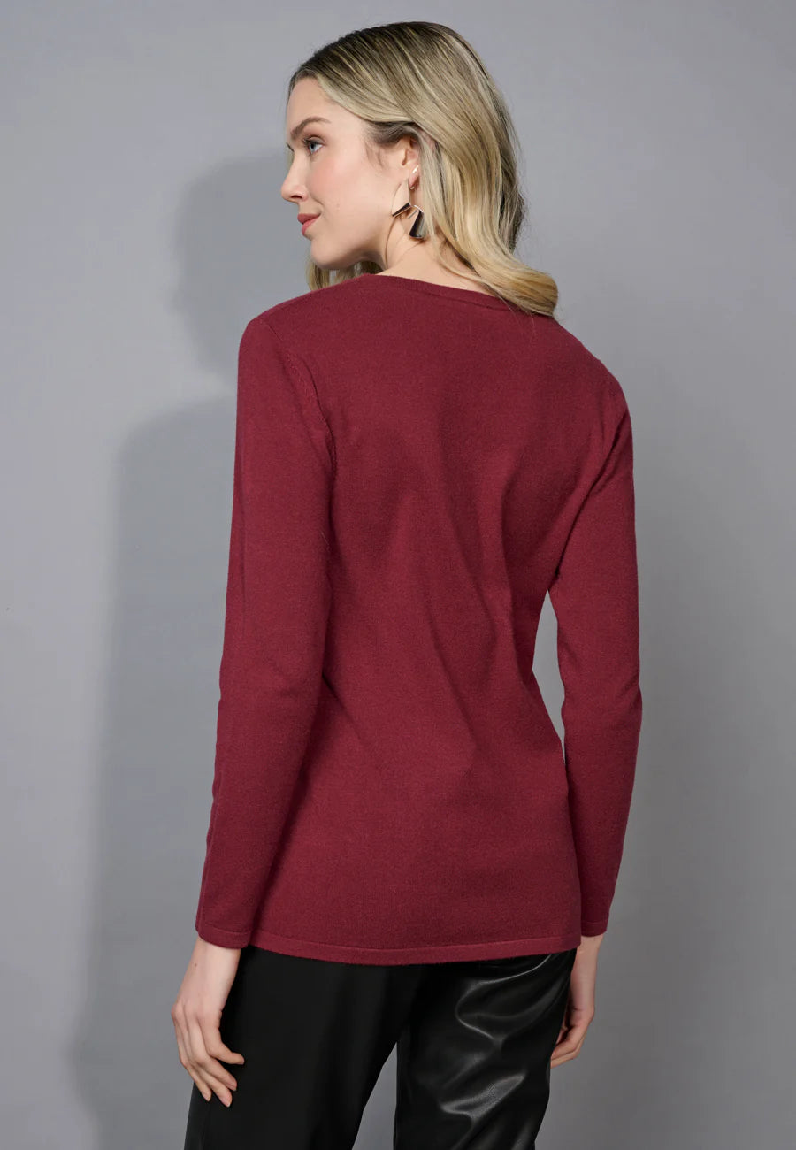 Picadilly Long Sleeve Crewneck Top