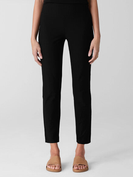 Eileen Fisher High Waisted Slim Ankle Pant