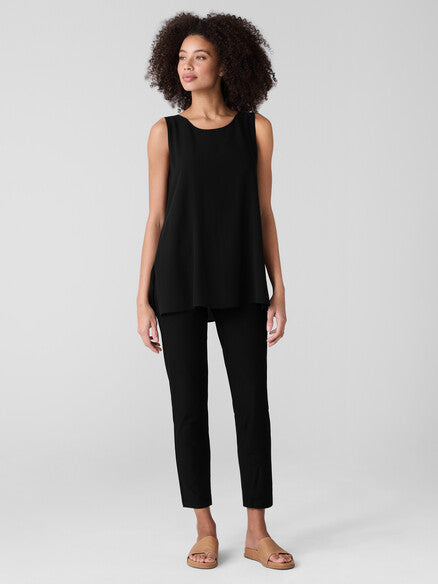 Eileen Fisher High Waisted Slim Ankle Pant