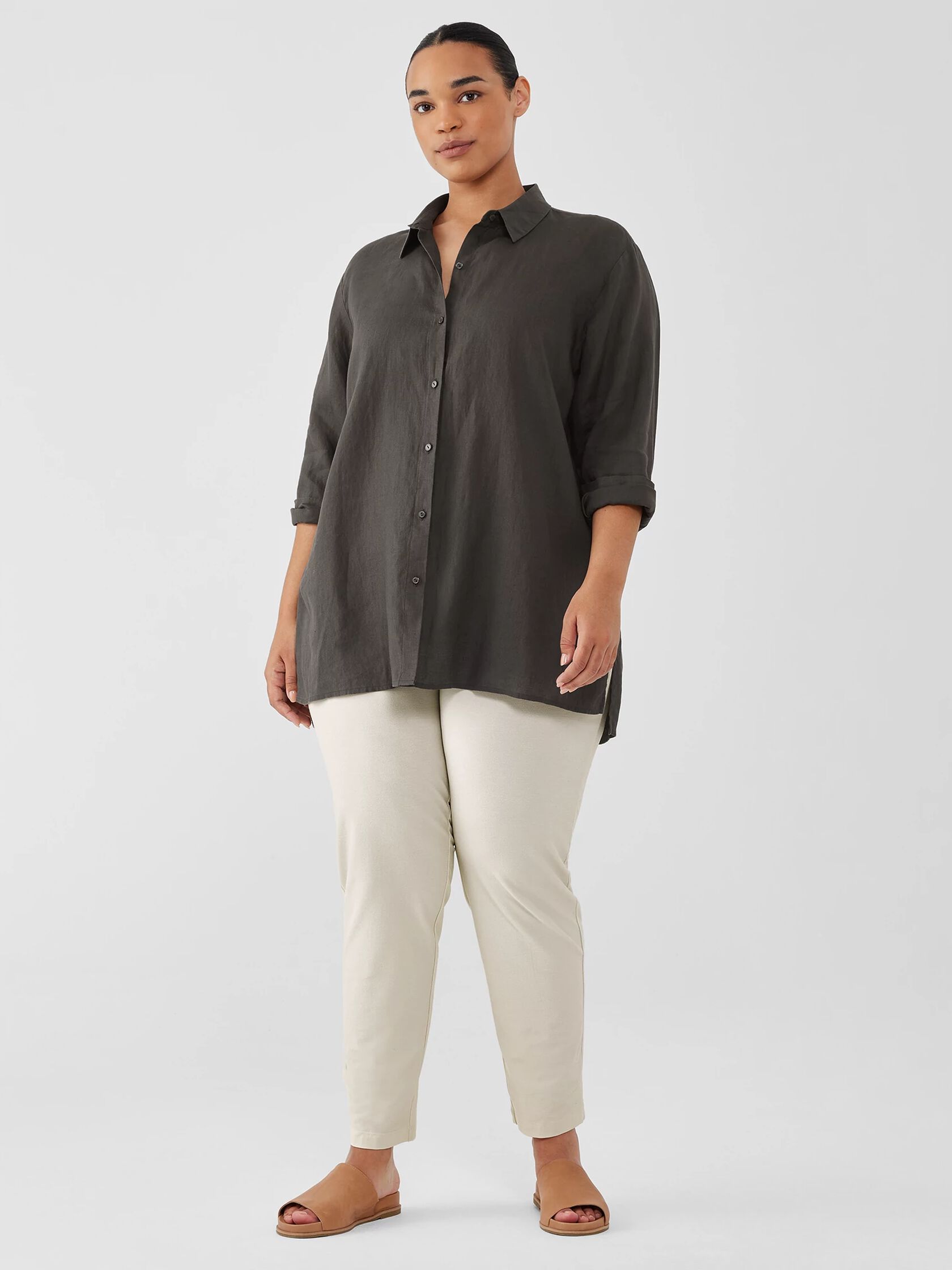 Eileen Fisher Slim Ankle Pant