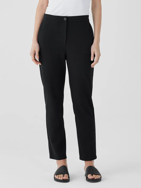 Eileen Fisher High Waisted Slim Ankle Pant