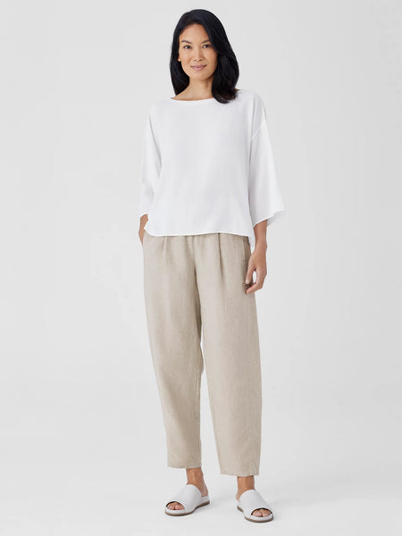 Eileen Fisher Ankle Pleated Lantern Pant