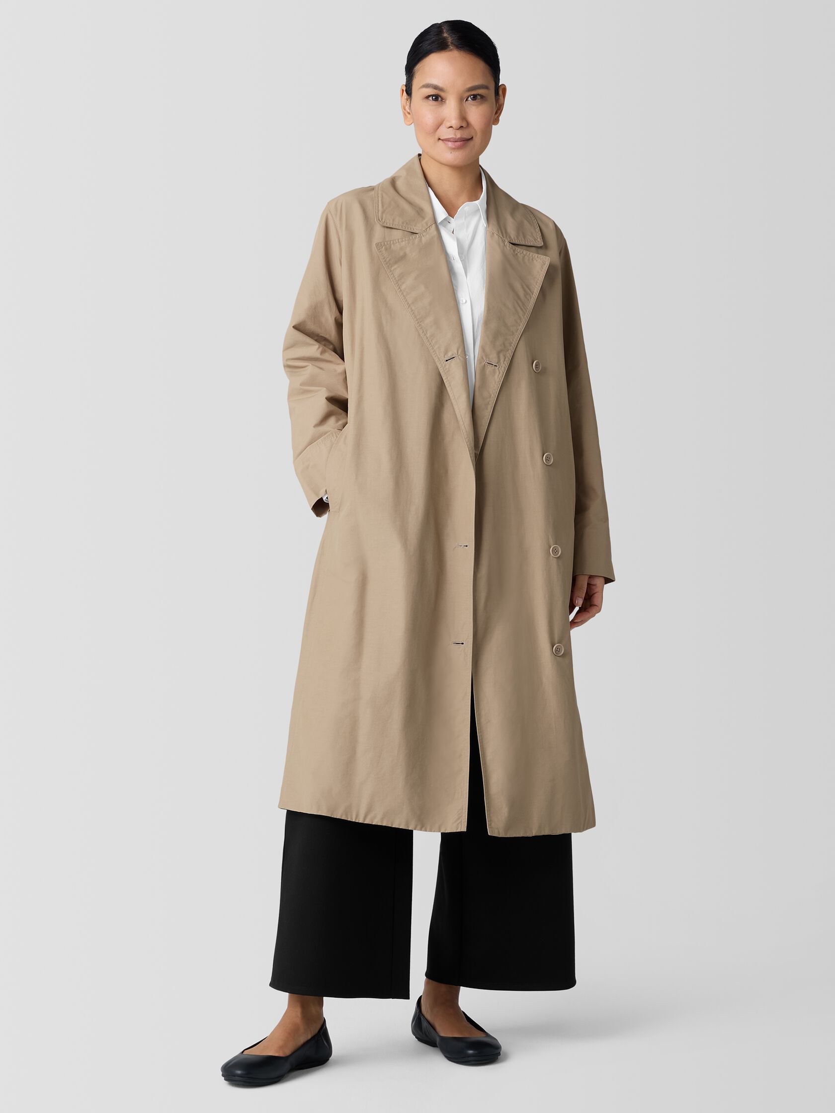 Eileen Fisher Trench Coat