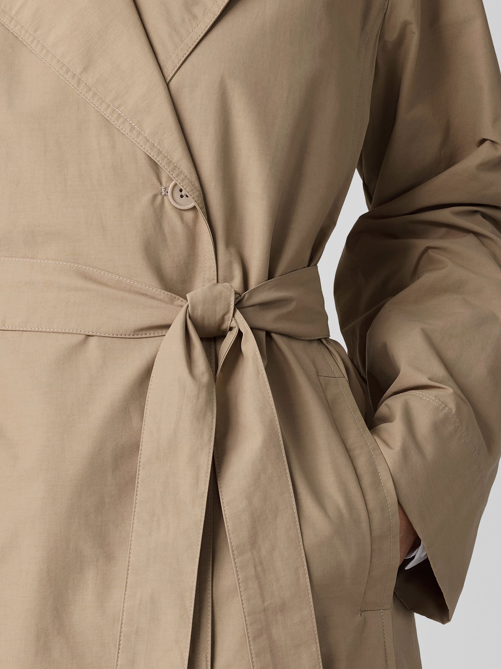 Eileen Fisher Trench Coat