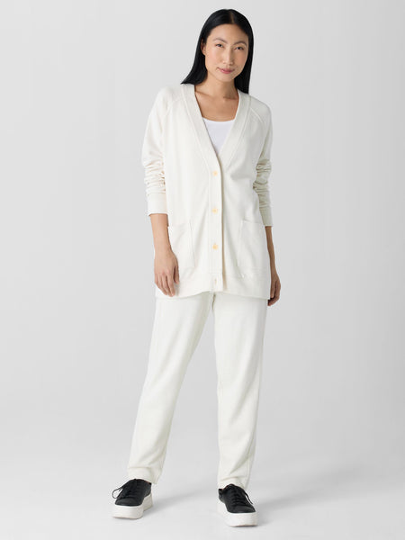 Eileen Fisher V-Neck Long Jacket