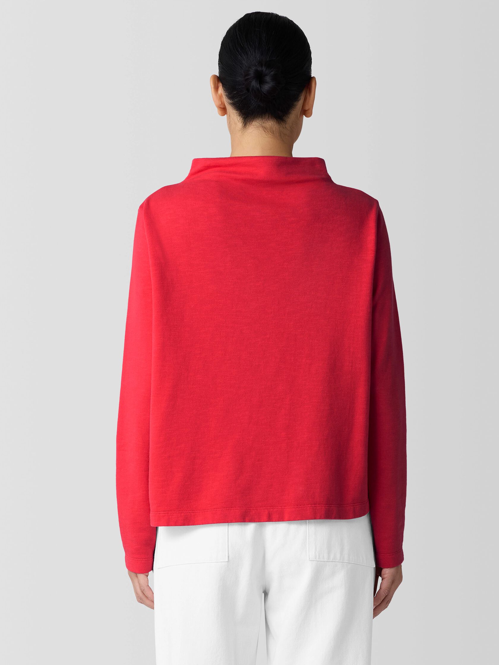 Eileen Fisher Funnel Neck Top