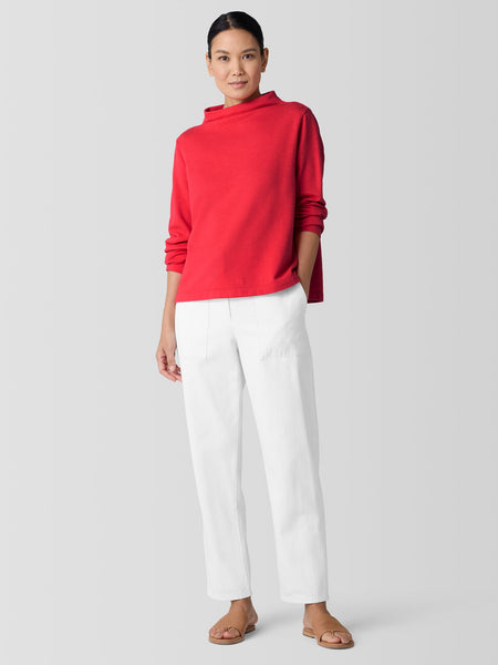 Eileen Fisher Funnel Neck Top