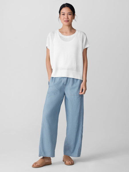 Eileen Fisher Crew Neck Vest