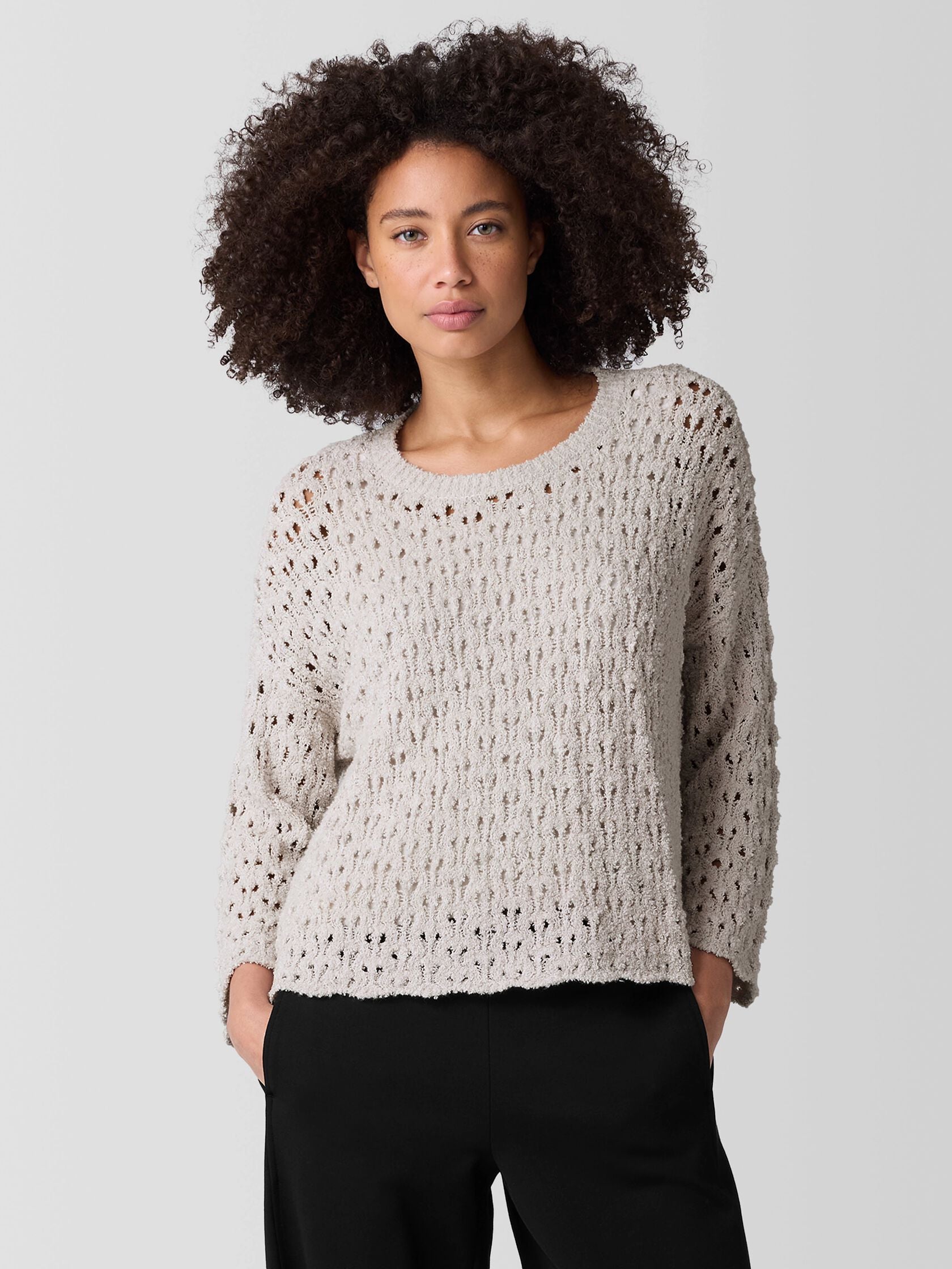 Eileen Fisher Crew Neck Sweater