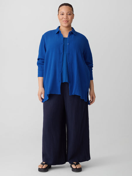 Eileen Fisher Classic Collar Easy Shirt