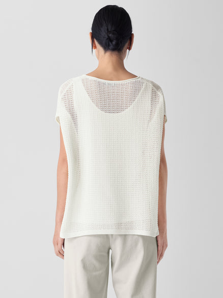 Eileen Fisher Jewel Neck Sweater