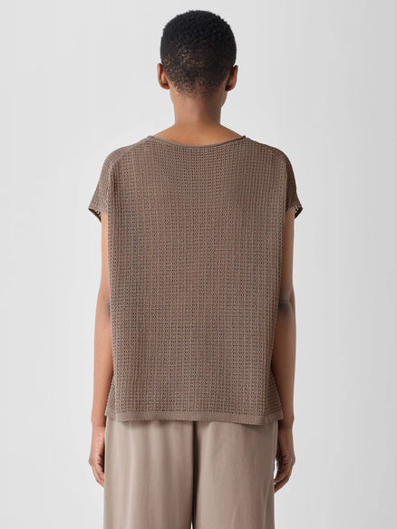 Eileen Fisher Jewel Neck Sweater