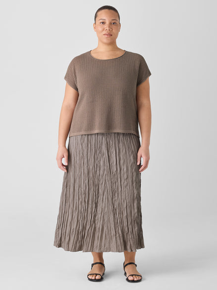 Eileen Fisher Jewel Neck Sweater