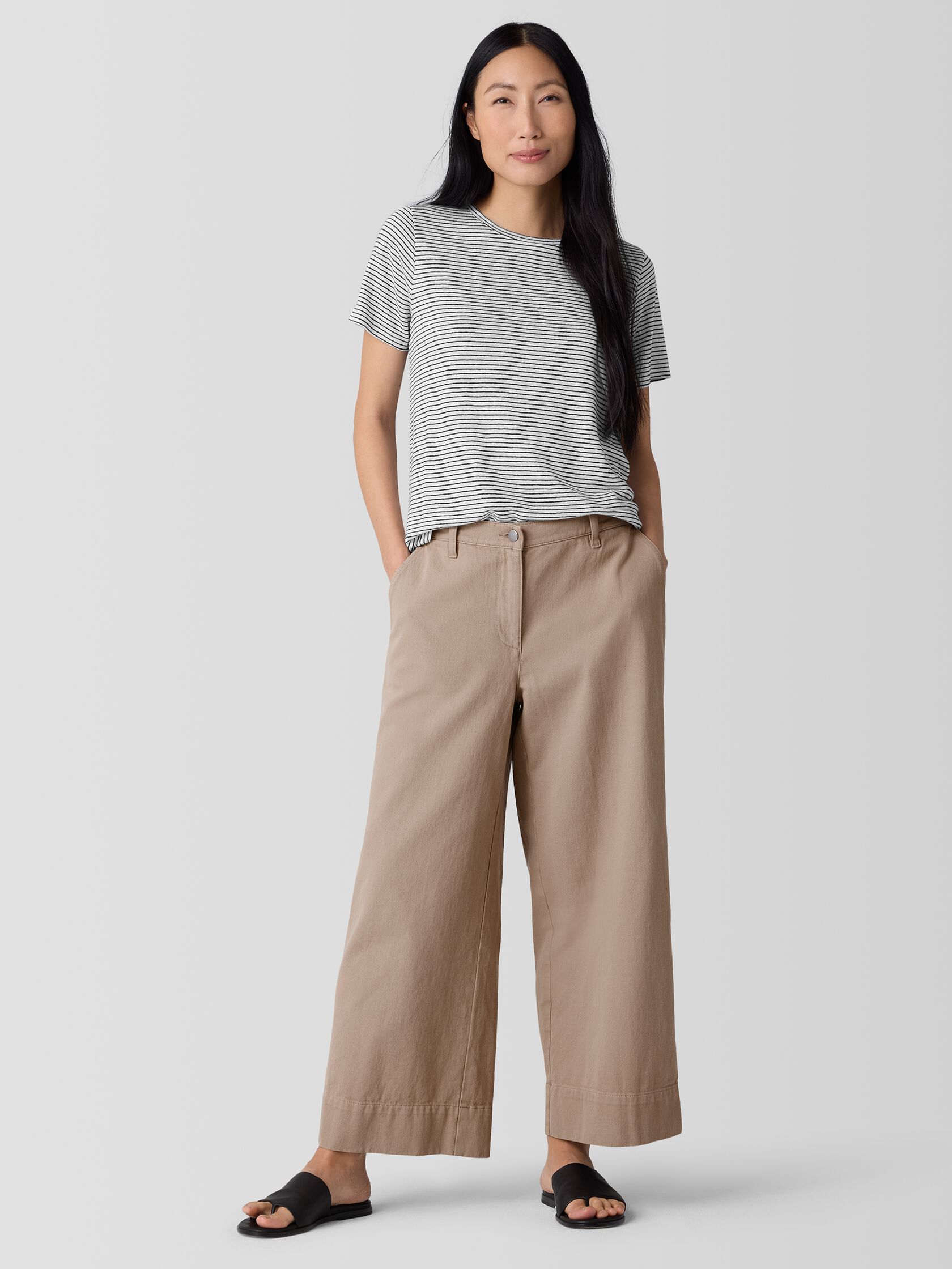 Eileen Fisher Crew Neck Tee