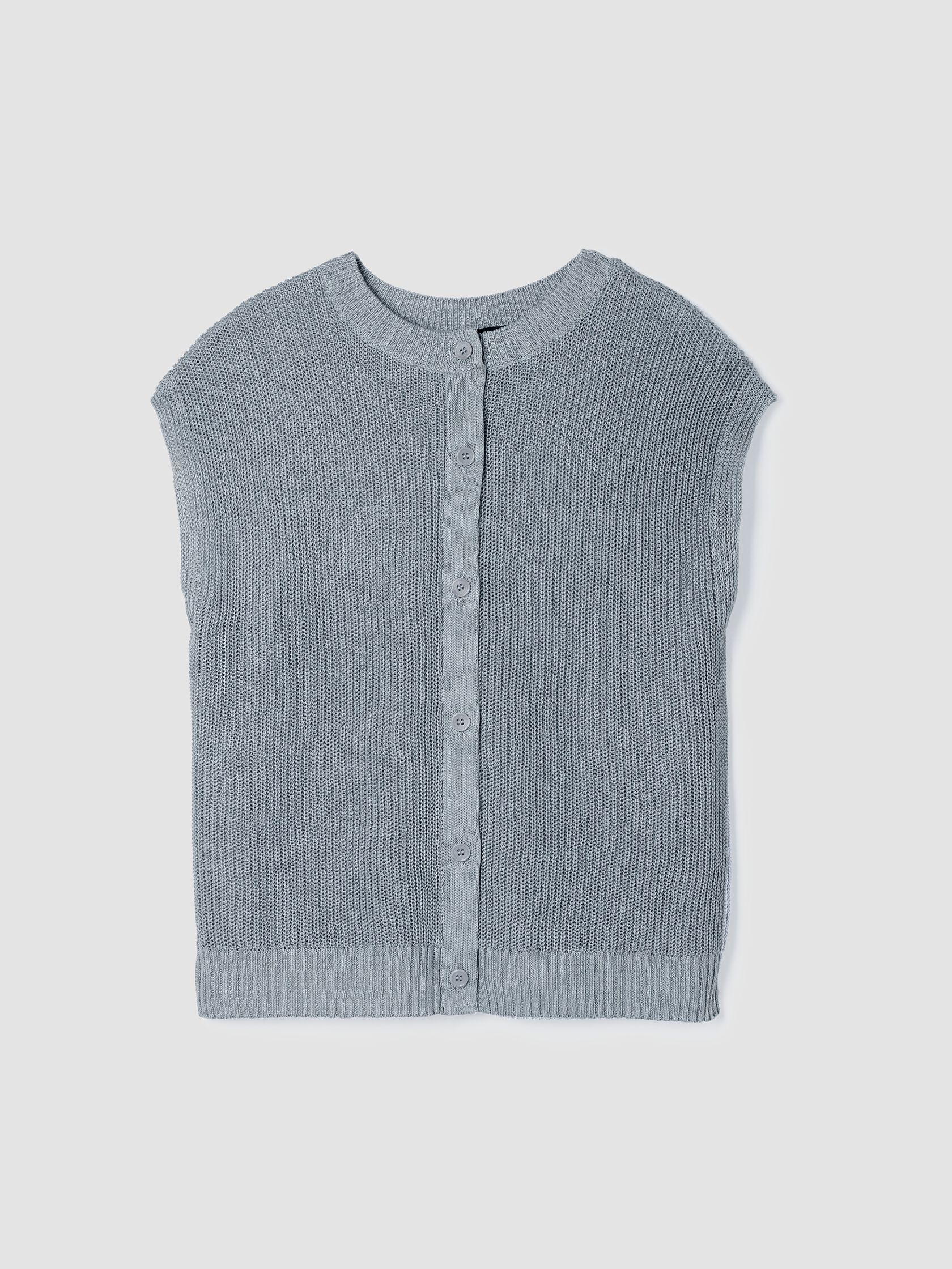 Eileen Fisher Crew Neck Vest