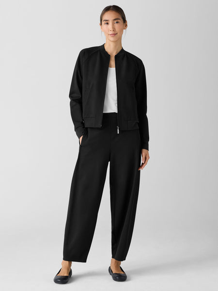 Eileen Fisher Stand Collar Jacket