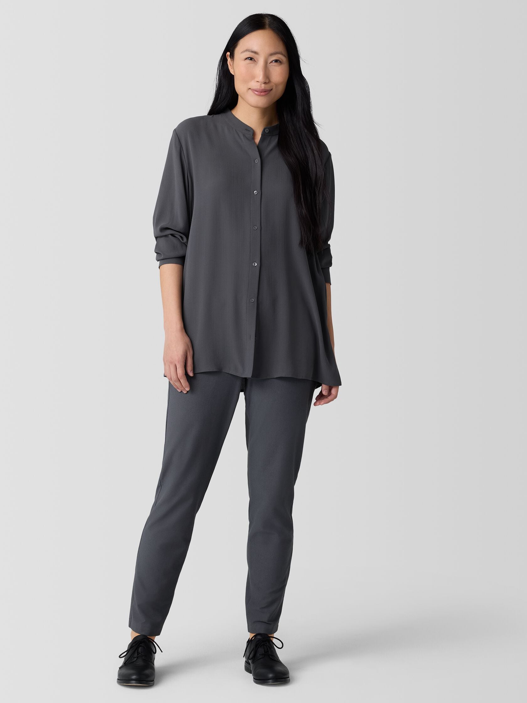 Eileen Fisher Slim Ankle Pant