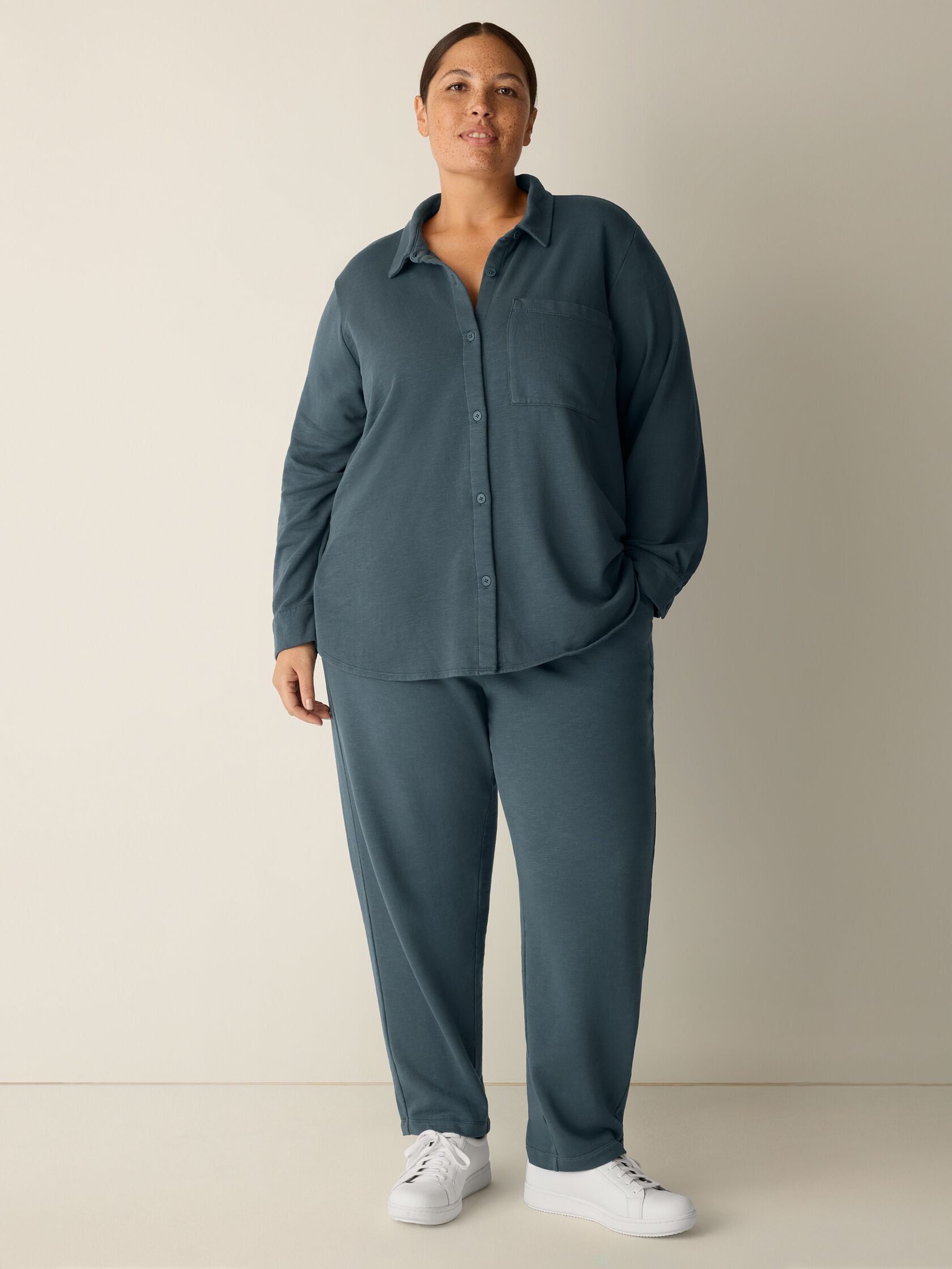 Eileen Fisher Classic Collar Shirt