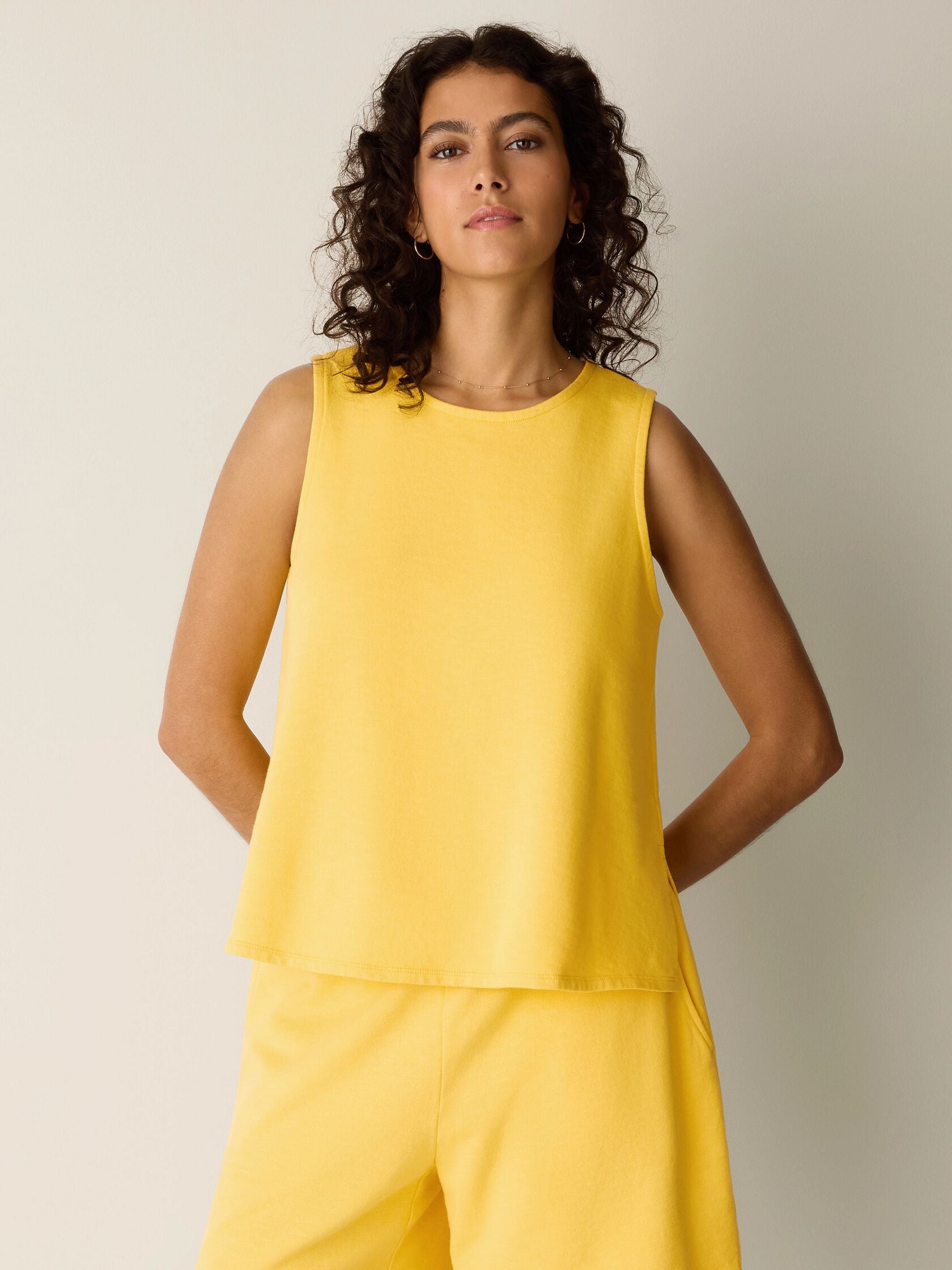 Eileen Fisher Crew Neck Tank