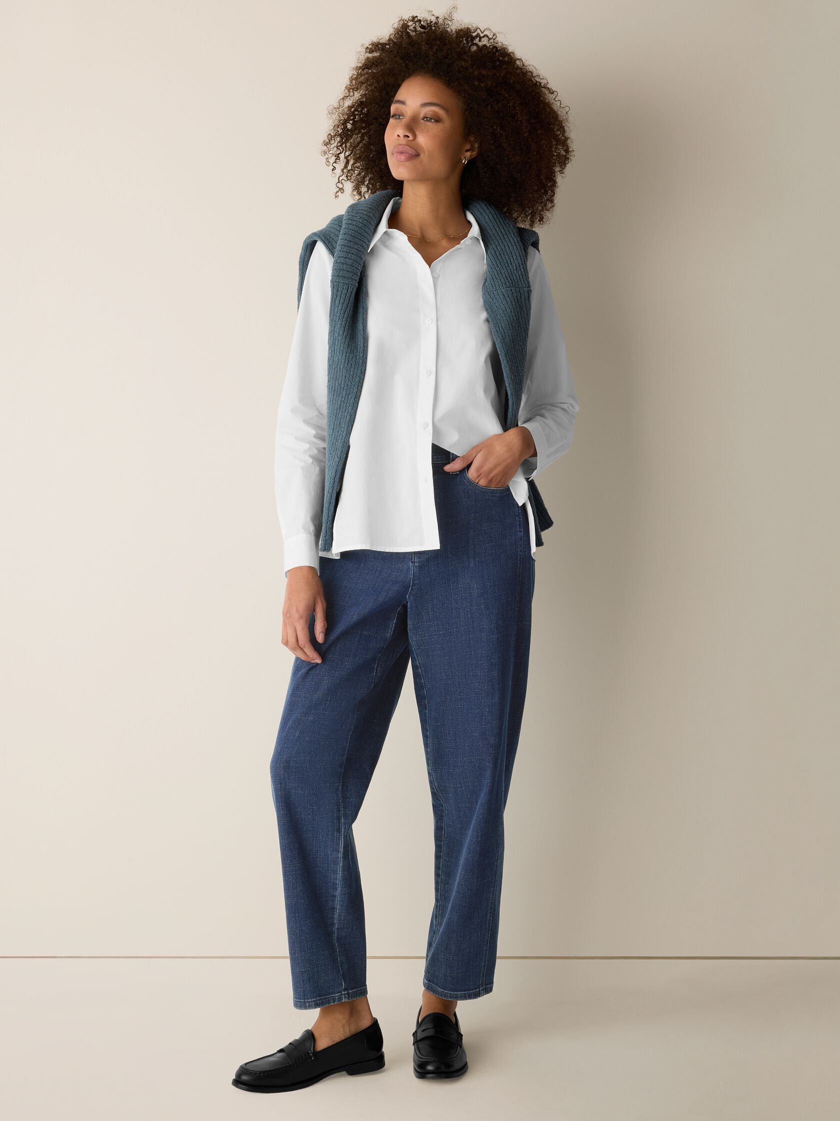 (Pre-Order) Eileen Fisher Ankle Lantern Pant