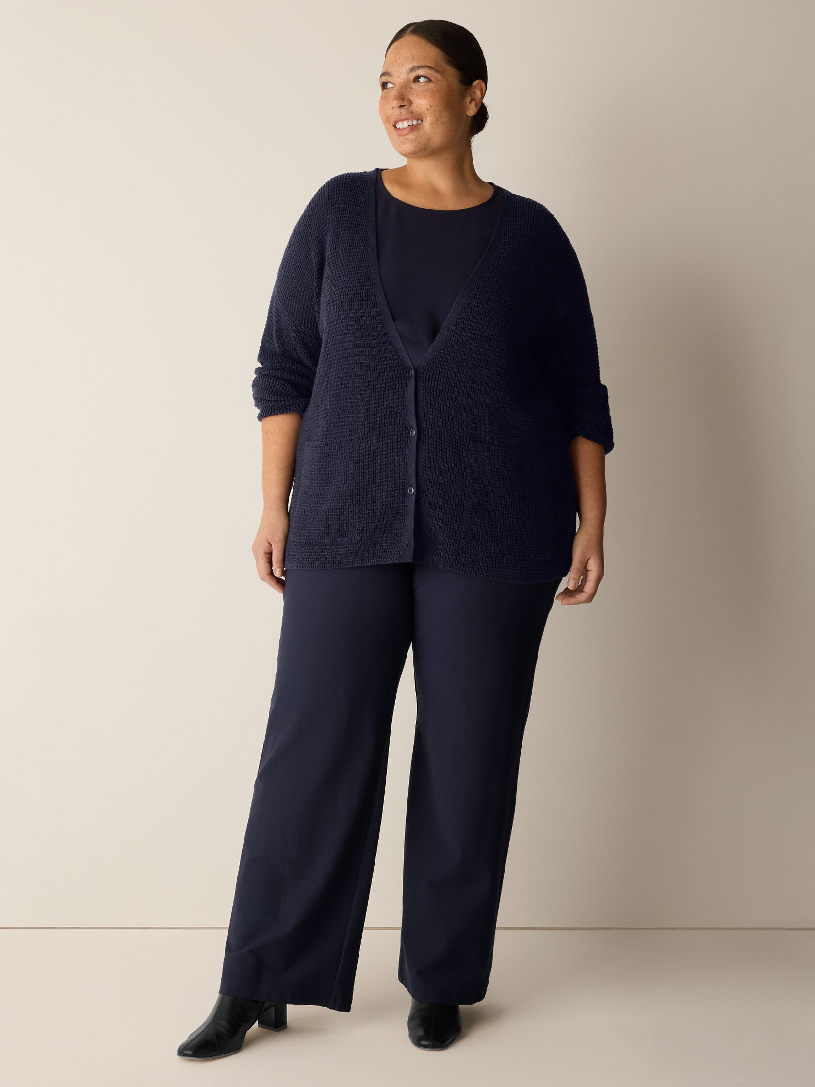 (Pre-Order) Eileen Fisher V-Neck Cardigan