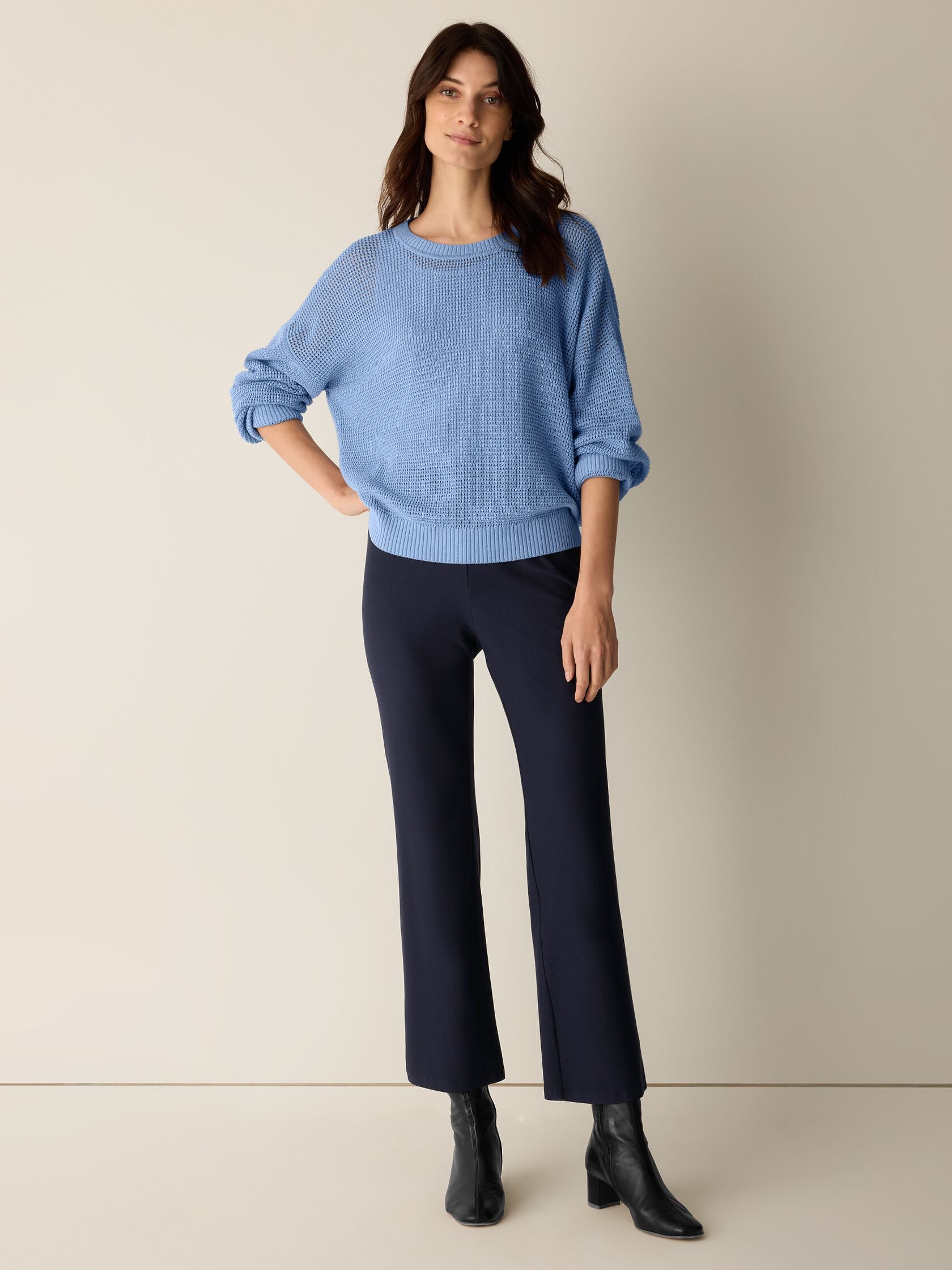 (Pre-Order) Eileen Fisher Crew Neck Sweater