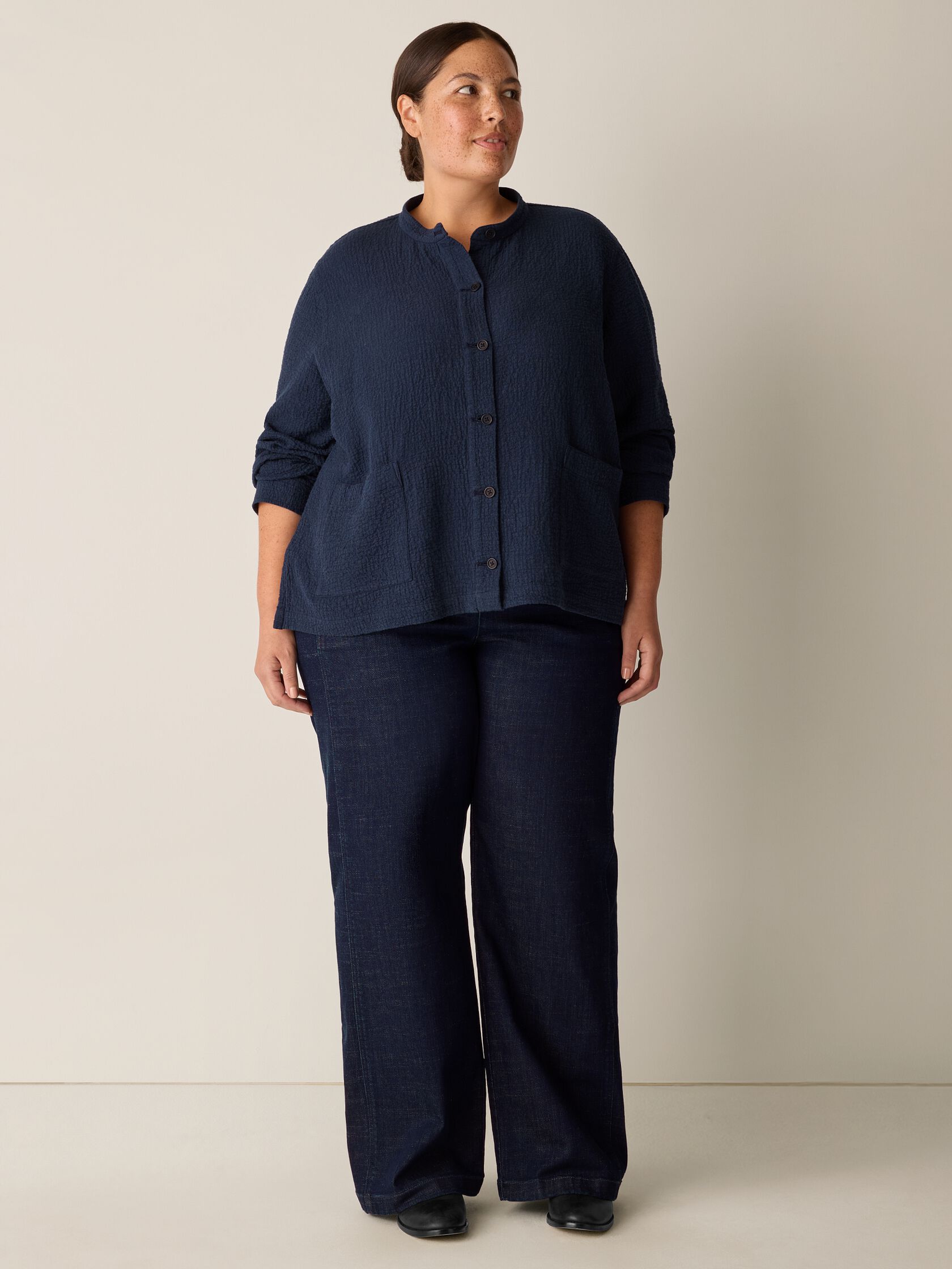 (Pre-Order) Eileen Fisher Shirt Jacket