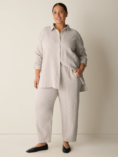 (Pre-Order) Eileen Fisher Ankle Length Lantern Pant